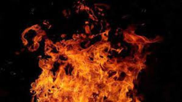 महाराष्ट्र : ठाणे के हरित अपशिष्ट केंद्र में आग लगी