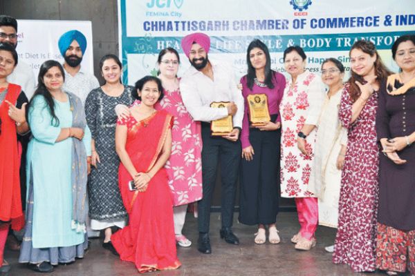 महिला चेम्बर-जेसीआई फेमिना सिटी द्वारा स्वस्थ्य जीवन शैली पर कार्यक्रम