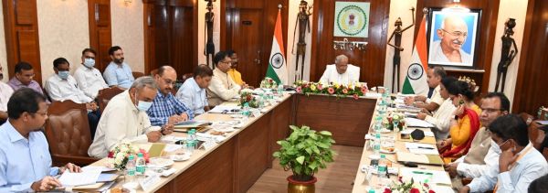 छत्तीसगढ़ में हो रहे कार्यों को नीति आयोग की टीम ने सराहा