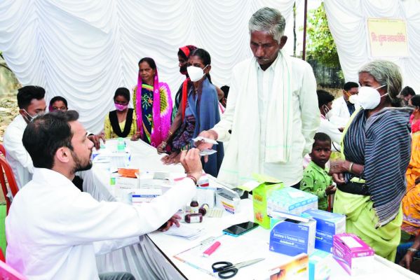 बालको नि:शुल्क स्वास्थ्य शिविरों से कोरबा के 45 ग्रामीण-शहरी क्षेत्रों के लगभग 5000 लाभान्वित