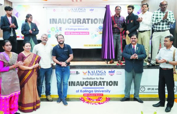 कलिंगा में आईईईई की छात्र शाखा का उद्घाटन