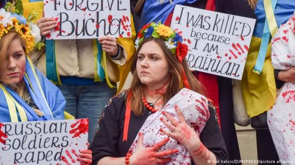 यूक्रेन में हथियार के रूप में बलात्कार के इस्तेमाल के आरोप