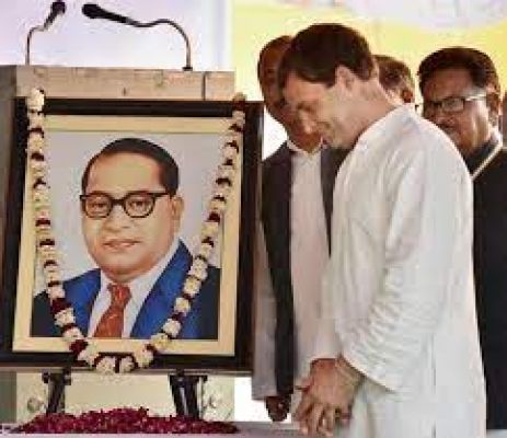 आंबेडकर ने भारत को उसका सबसे मजबूत स्तंभ दिया : राहुल गांधी