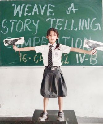 रोचक अंदाज में जेपी इंटरनेशनल के विद्यार्थियों ने सुनाई सत्य, ईमानदारी, साहस और दृढ़ संकल्प की कहानियां