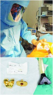 छत्तीसगढ़ का पहला गोल्ड नी-घुटने प्रत्यारोपण रामकृष्ण केयर में