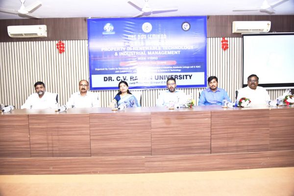 सीवीआरयू में बौद्धिक संपदा अधिकार पर एक दिवसीय सेमीनार