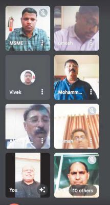 उधम आधार पंजीकरण के लिए कैट की वीडियो कांफ्रेंस