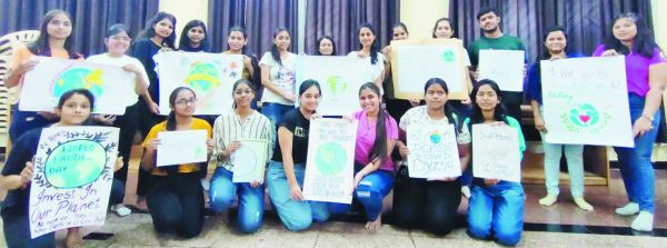 आने वाली पीढ़ी है प्यारी तो धरती बचाना है जिम्मेदारी, मैक ने मनाया विश्व पृथ्वी दिवस