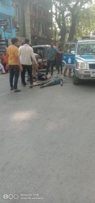 पुरानी बस्ती थाने के पास दुर्घटना, एक मौत