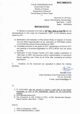 78 दिनों से चले विरोध आंदोलन को खत्म करने सीबीडीटी अध्यक्ष सामने आईं