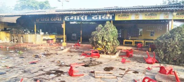 ढाबा में तोडफ़ोड़ और उपद्रव के आरोप में तीन पकड़ाए, मुख्य संदेही की हुई पहचान