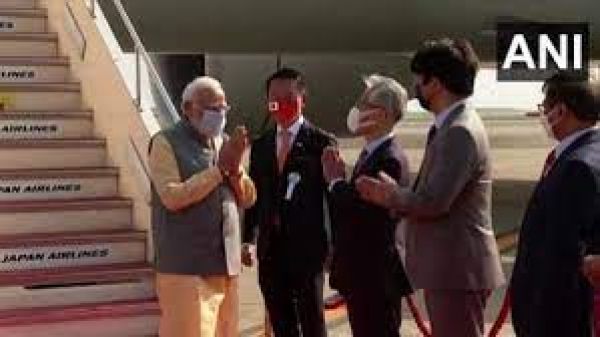प्रधानमंत्री मोदी दो दिवसीय यात्रा पर जापान पहुंचे, क्वाड शिखर सम्मेलन में हिस्सा लेंगे