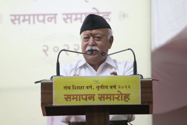 आरएसएस प्रमुख मोहन भागवत ने कहा - हर मस्जिद में शिवलिंग क्यों देखना?