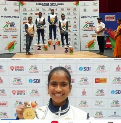 मुख्यमंत्री श्री बघेल ने खेलो इंडिया यूथ गेम्स में स्वर्ण पदक जीतने पर वेटलिफ्टर ज्ञानेश्वरी यादव और कांस्य पदक विजेता राजा भारती को दी बधाई