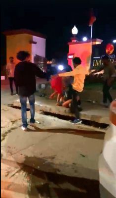 वीआईपी रोड में मारपीट तेलीबांधा पुलिस जांच में जुटी