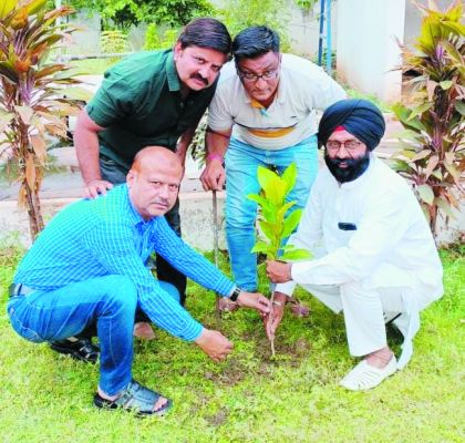 एडवरटाइजिंग एजेंसी एसो. ऑफ छत्तीसगढ़ ने किया पर्यावरण दिवस पर सघन पौधरोपण