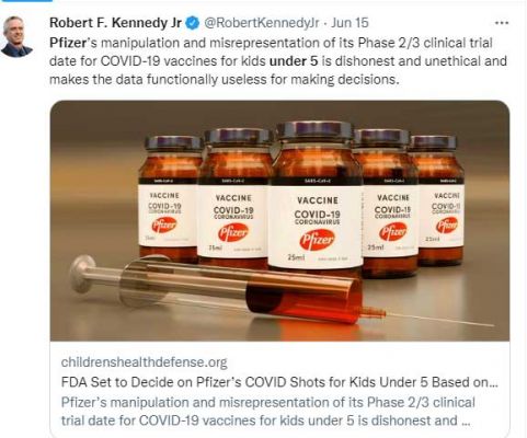 अमेरिका में पांच साल से कम उम्र के बच्चों के टीकाकरण को मिल सकती है मंजूरी