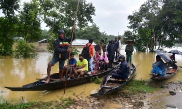   2022-06-19 असम में भूस्खलन और बाढ़ से आठ की मौत