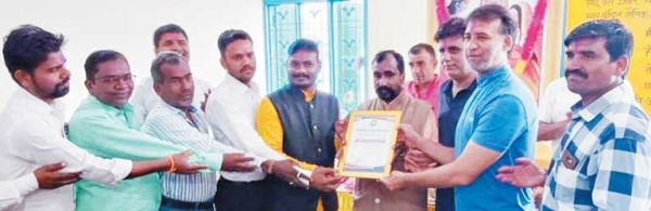 फुण्डहर व्यापारी संघ शपथ ग्रहण, छग चेम्बर की सदस्यता