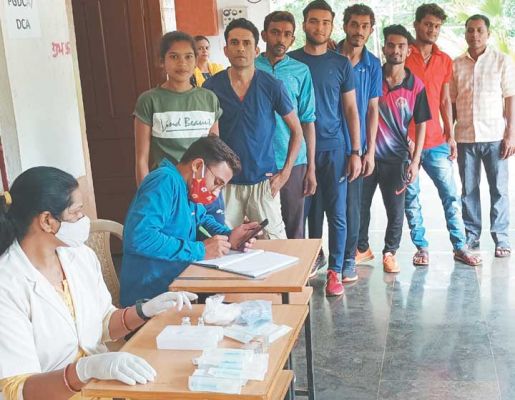 एक दिवसीय बूस्टर डोज शिविर