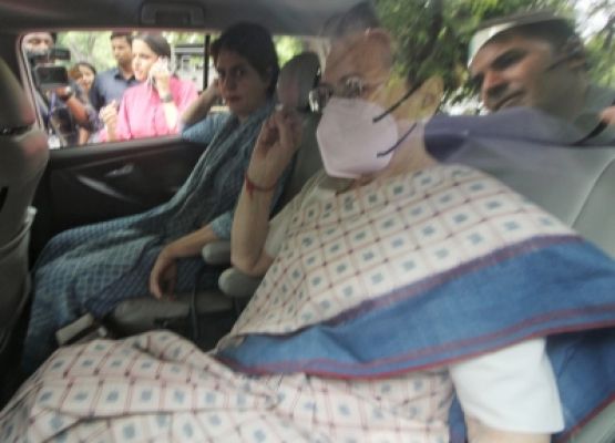 नेशनल हेराल्ड मामले में तीसरी बार सोनिया गांधी ईडी के सामने हुई पेश