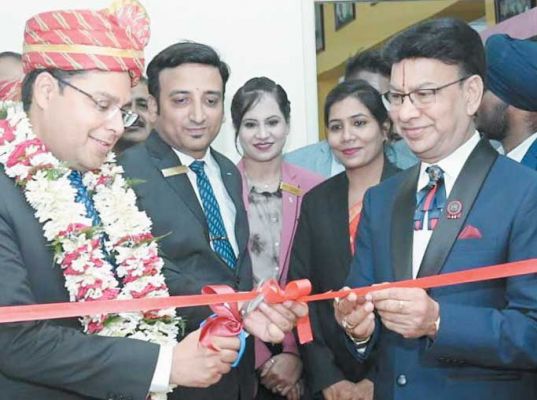 जेसीआई रायपुर मैक यूनाइटेड कार्यालय का राष्ट्रीय अध्यक्ष ने किया उद्घाटन