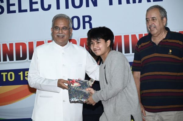 खेल प्रतियोगिताओं से युवाओं को मिलती है प्रेरणा:  बघेल