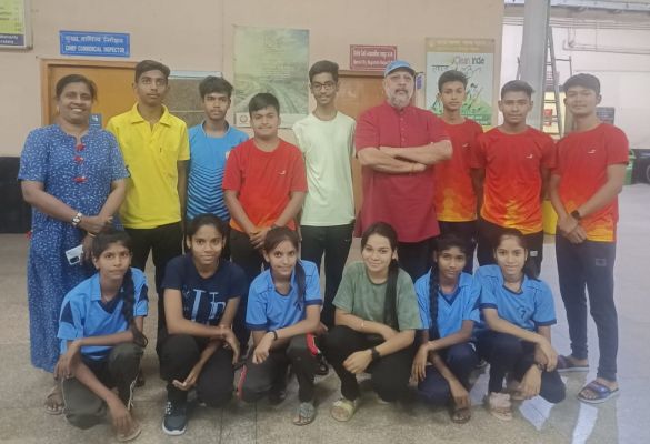 जूनियर राष्ट्रीय टेनिकोइट प्रतियोगिता में भाग लेने छत्तीसगढ़ की टीम रवाना