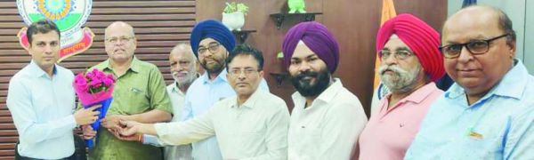 स्मार्ट पुलिसिंग अवार्ड मिलने पर रायपुर एसपी को कैट की बधाई