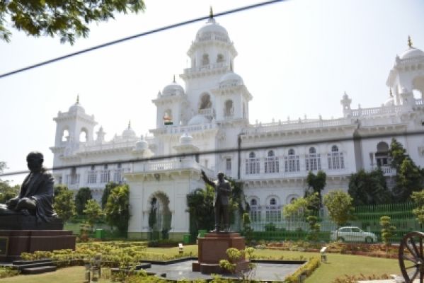 तेलंगाना विधानसभा में नए संसद भवन के नाम संबंधी प्रस्ताव का समर्थन न करने पर भाजपा की आलोचना