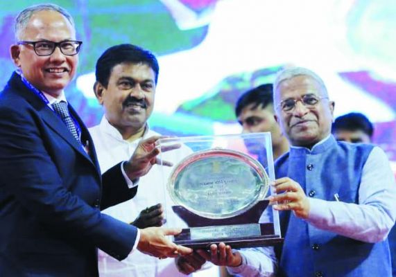 एनएमडीसी को राजभाषा कीर्ति पुरस्कार