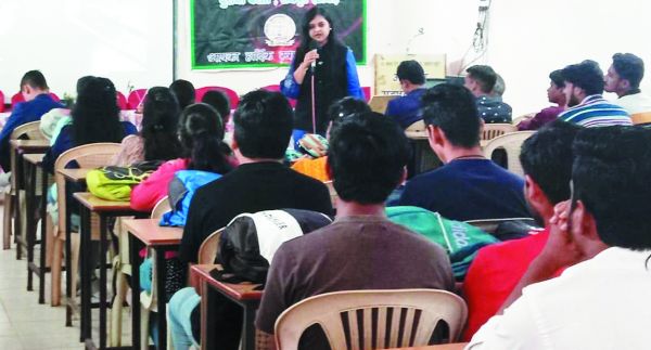 अग्रसेन महाविद्यालय में प्रभावी भाषण कला