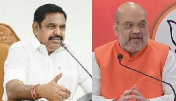 पलानीस्वामी आज करेंगे अमित शाह से मुलाकात