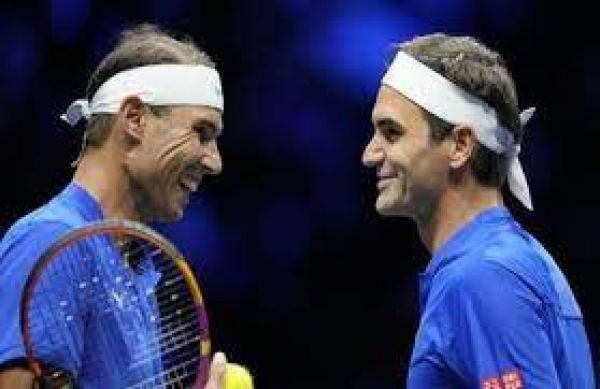 नडाल के साथ जोड़ी बनाकर हार के साथ टेनिस को अलविदा कहा फेडरर ने