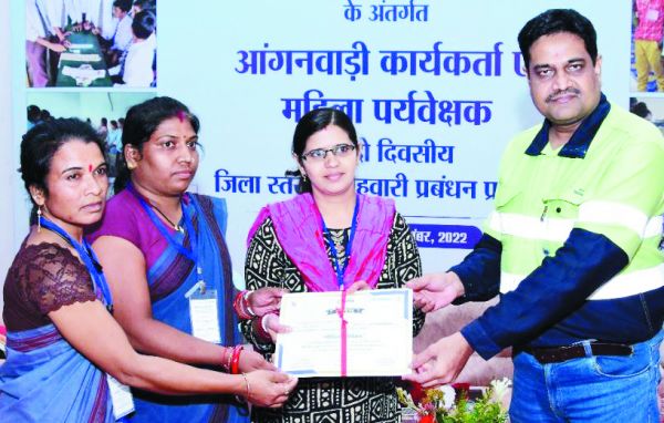 महावारी स्वास्थ्य प्रबंधन पर जिला स्तरीय प्रशिक्षण कार्यशाला बालको द्वारा आयोजित