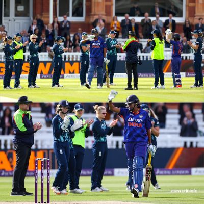 आख़िरी बार बल्लेबाज़ी करने उतरीं झूलन गोस्वामी, मिला ‘गार्ड ऑफ़ ऑनर’