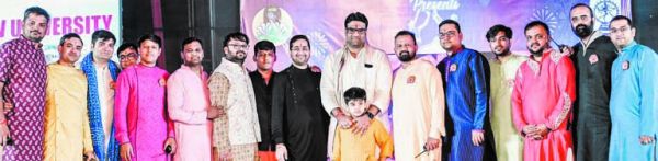 माहेश्वरी युवा मंडल द्वारा पारिवारिक वेदान्त विहार रंगीलो रास गरबा