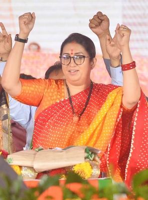 इटालिया द्वारा बोले गए शब्द केजरीवाल के हैं : स्मृति ईरानी