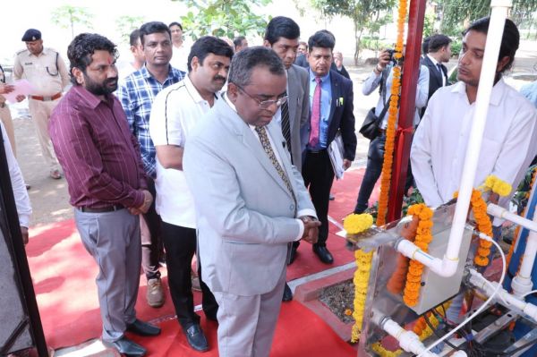 केन्द्रीय जेल में एमकेजी फाउंडेशन द्वारा पेयजल संयंत्र लोकार्पित