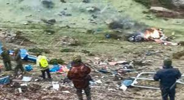 केदारनाथ जा रहा हेलीकॉप्टर दुर्घटनाग्रस्त, सात लोगों के मारे जाने की आशंका