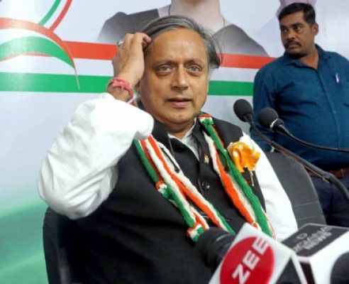 कांग्रेस अध्यक्ष चुनाव : थरूर का आरोप, मतदान नियमों का किया जा रहा उल्लंघन