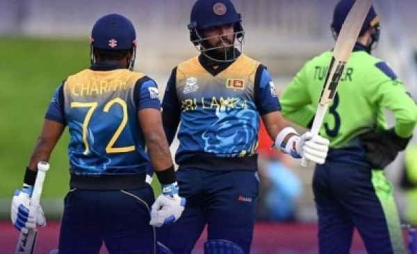 श्रीलंका ने आयरलैंड को सुपर 12 मैच में नौ विकेट से पीटा