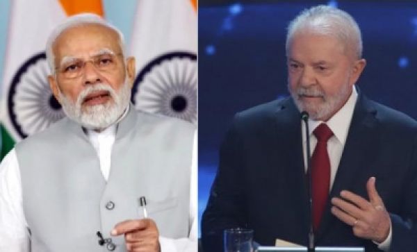 ब्राजील का राष्ट्रपति चुनाव जीतने पर मोदी ने लूला डी सिल्वा को बधाई दी