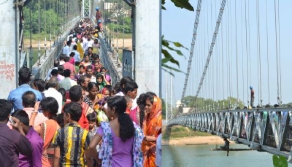 मोरबी हादसे के बाद जागी ओडिशा सरकार, महानदी झूला पुल को किया बंद