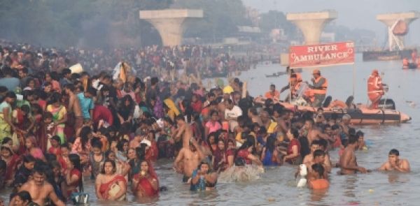 बिहार में कार्तिक पूर्णिमा को लेकर गंगा तटों पर सुरक्षा के पुख्ता प्रबंध
