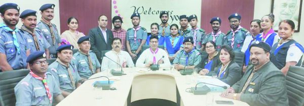 मैक में राष्ट्रीय स्काउट और गाइड स्थापना दिवस मनाया