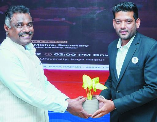 कलिंगा विश्वविद्यालय में कानूनी सहायता क्लिनिक का उद्घाटन