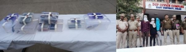 दिल्ली : चलती बस में यात्रियों से लूटपाट करने वाले तीन गिरफ्तार