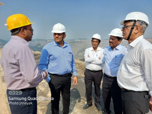 कोयला मंत्रालय सचिव एसईसीएल प्रवास पर