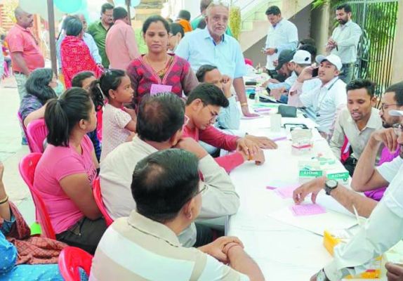 डायबिटीज डे पर लाइफवर्थ में 350 ने फ्री जांच करवाई